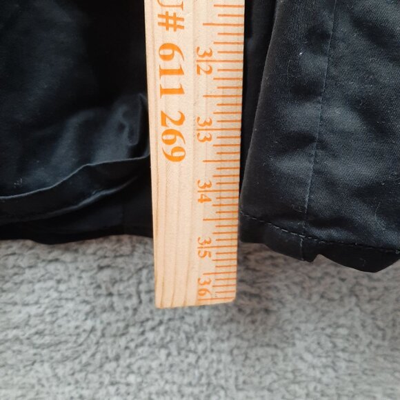 Old Navy Womens Black Double-Breasted Trench Coat S - Picture 6 of 8